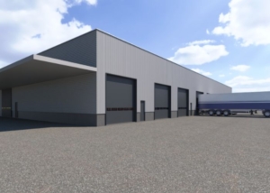 Baker Hughes kantoorpand en werkplaats